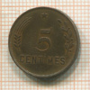 5 сантимов. Люксембург 1930г