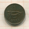 1 цент. Соломоновы острова 1977г