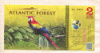 2 доллара. Atlantic Forest 2015г