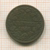 1 крейцер. Баден 1868г