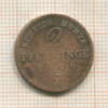 2 пфеннинга. Пруссия 1846г
