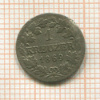 1 крейцер. Бавария 1869г