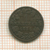 1 крейцер. Бавария 1856г