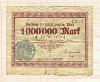 1000000 марок. Германия 1923г