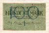 100 марок. Германия 1918г