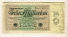 10000000000 марок. Германия 1923г