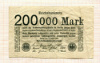 200000 марок. Германия 1923г