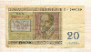 20 франков. Бельгия 1956г