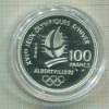 100 франков. Франция. ПРУФ 1990г