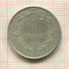 1 франк. Бельгия 1913г