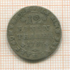 1/12 талера. Ганновер 1787г