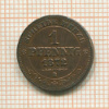 1 пфенниг. Саксония 1872г