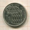 1 франк. Монако 1982г
