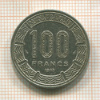 100 франков. Камерун 1983г