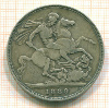 1 крона. Великобритания 1889г
