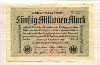 50000000 марок. Германия 1923г