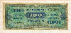 100 франков. Франция 1944г