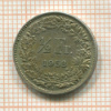 1/2 франка. Швейцария 1958г