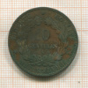 10 сантимов. Франция 1872г