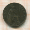 1/2 пенни. Великобритания 1901г