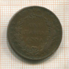 1/4 анны. Ост-Индская Компания 1858г