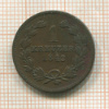 1 крейцер. Баден 1842г