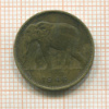 1 франк. Бельгийское Конго 1946г