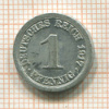 1 пфенниг. Германия 1917г