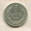 1 лат. Латвия 1924г