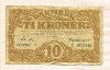10 крон. Дания 1943г
