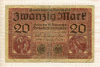 20 марок. Германия 1918г