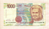 1000 лир. Италия