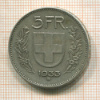 5 франков. Швейцария 1933г
