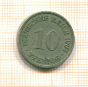 10 пфеннигов. Германия 1901г