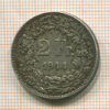 2 франка. Швейцария 1944г
