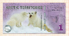 1 доллар. Арктические территории 2012г