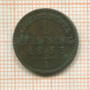 1 пфенниг. Прусия 1853г