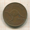 1 пенни. Австралия 1959г