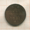 1 геллер. Франкфурт 1821г