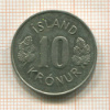 10 крон. Исландия 1978г