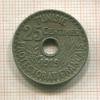 25 сантимов. Тунис 1919г
