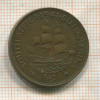 1/2 пенни. Южная Африка 1941г
