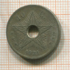 10 сантимов. Бельгийское Конго 1921г