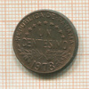 1 сентесимо. Панама 1978г