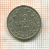 10 центов. Либерия 1970г