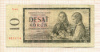 10 крон. Чехословакия 1960г