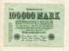 100000 марок. Германия 1923г