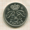 5 франков. Монако 1971г