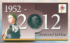 Памятная монета. Великобритания. Бриллиантовый юбилей Елизаветы II 2012г