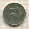 1 лира. Италия 1922г
